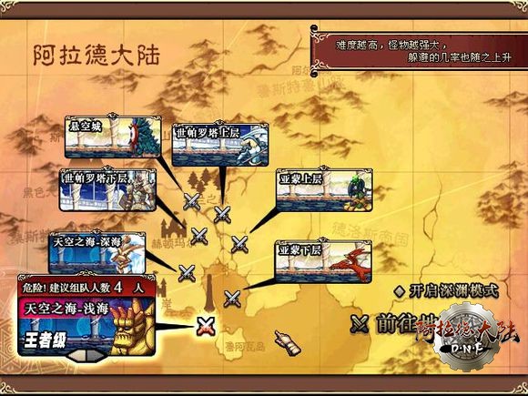 天空之城亚蒙上下层悬空世帕罗与天空之海